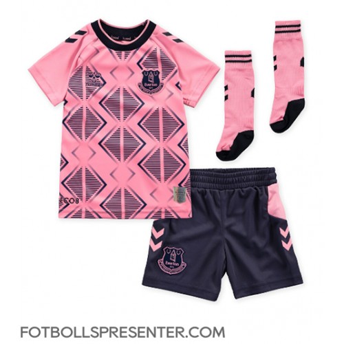 Everton Dwight McNeil #7 Bortatröja Barn 2022-23 Kortärmad (+ korta byxor)